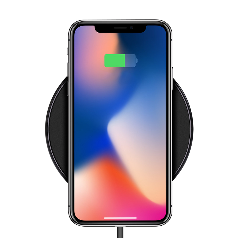 Беспроводное зарядное устройство Hoco CW6 Easy Wireless Charger Black