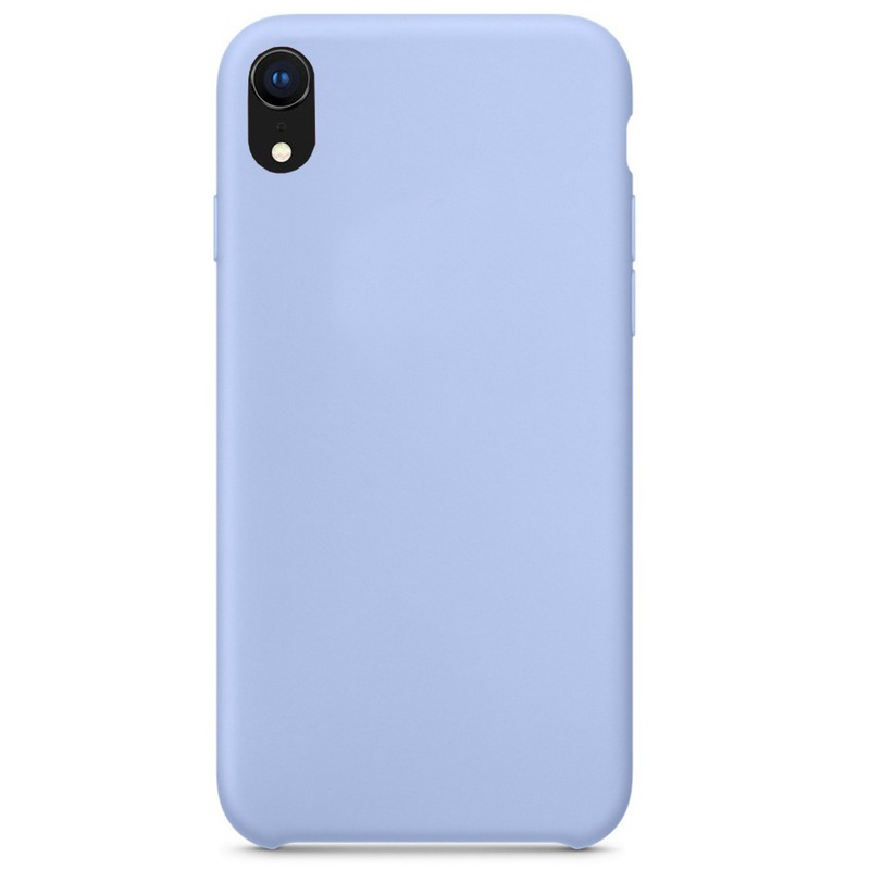 Силиконовый чехол Naturally Silicone Case Сornflower для iPhone XR