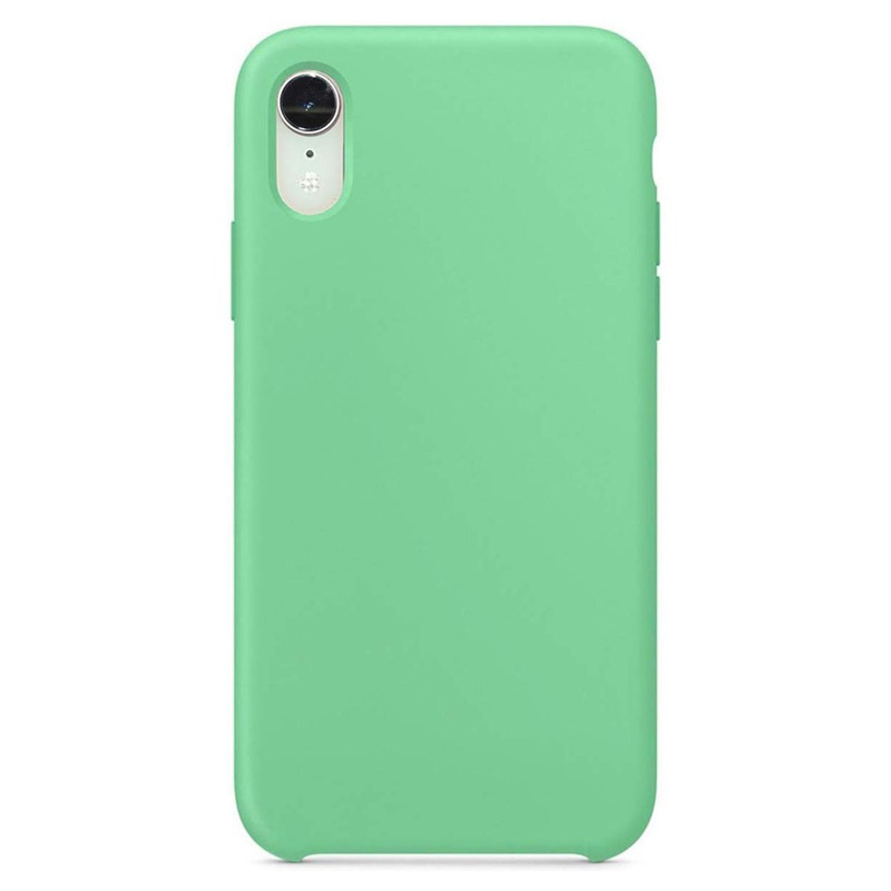 Силиконовый чехол Naturally Silicone Case Spearmint для iPhone XR