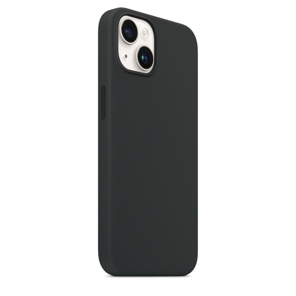 Силиконовый чехол Naturally Silicone Case with MagSafe Midnight для iPhone 14