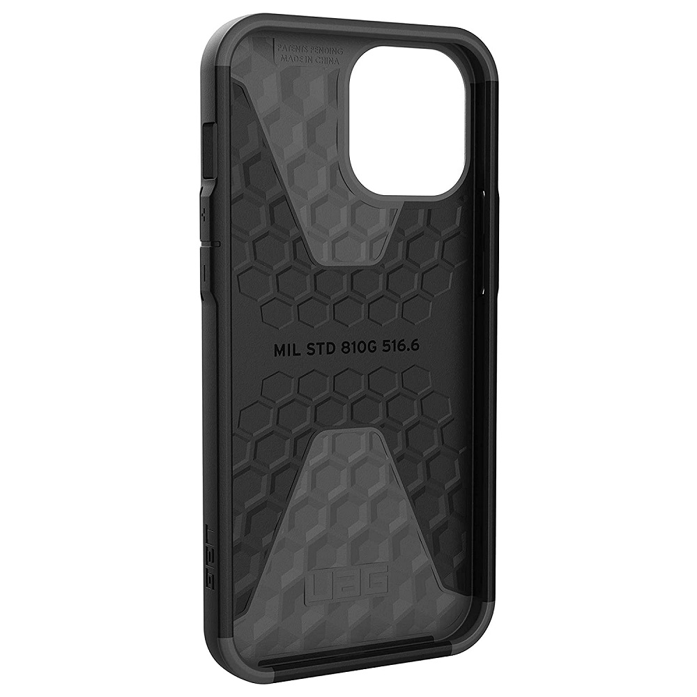 Противоударный защитный чехол UAG Civilian Silver для iPhone 12/12 Pro