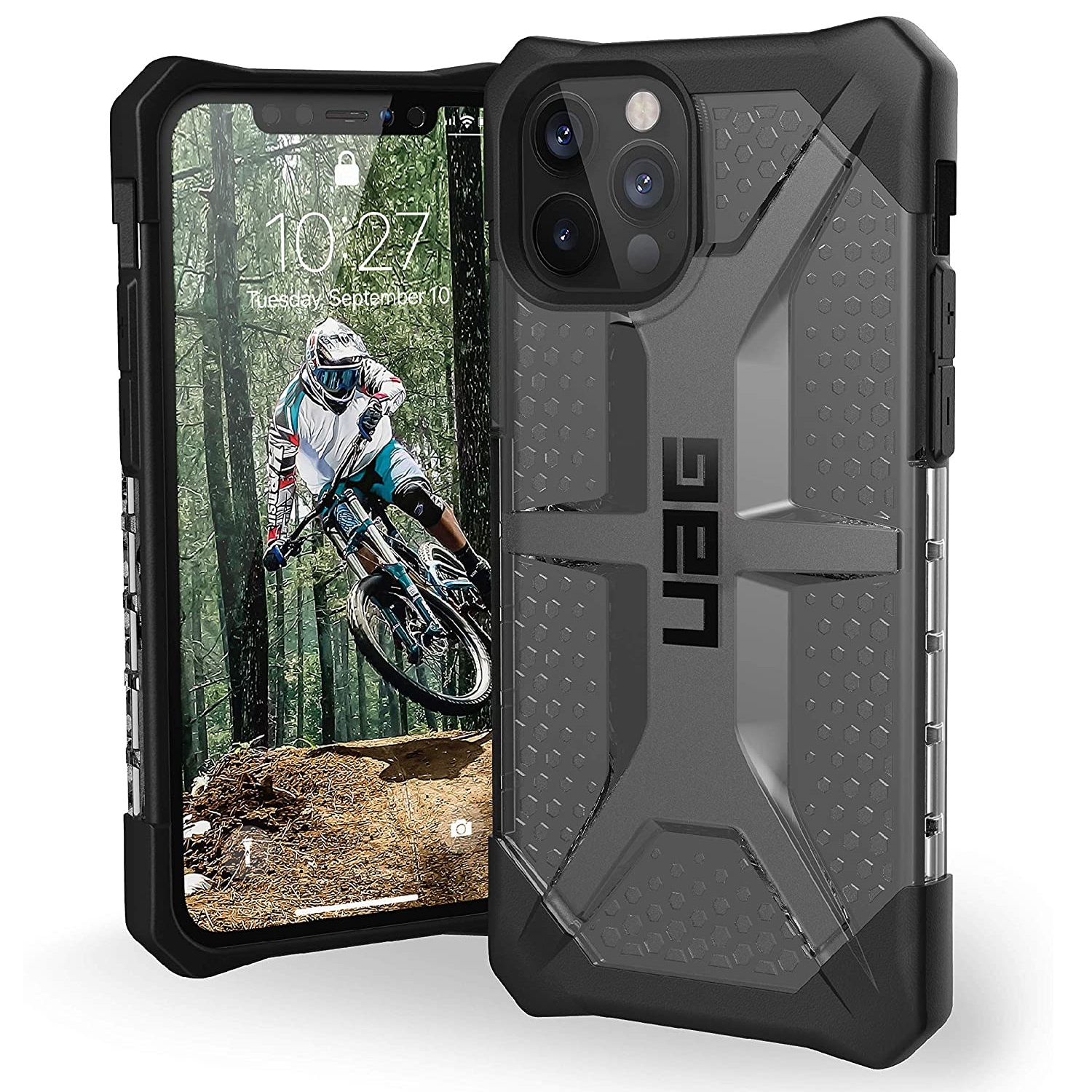 Противоударный защитный чехол UAG Plasma Ice для iPhone 12/12 Pro