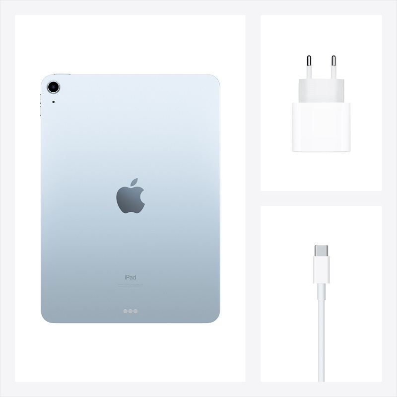 Планшет Apple iPad Air (2020) 64Gb Wi-Fi Sky Blue (MYFQ2RU/A)