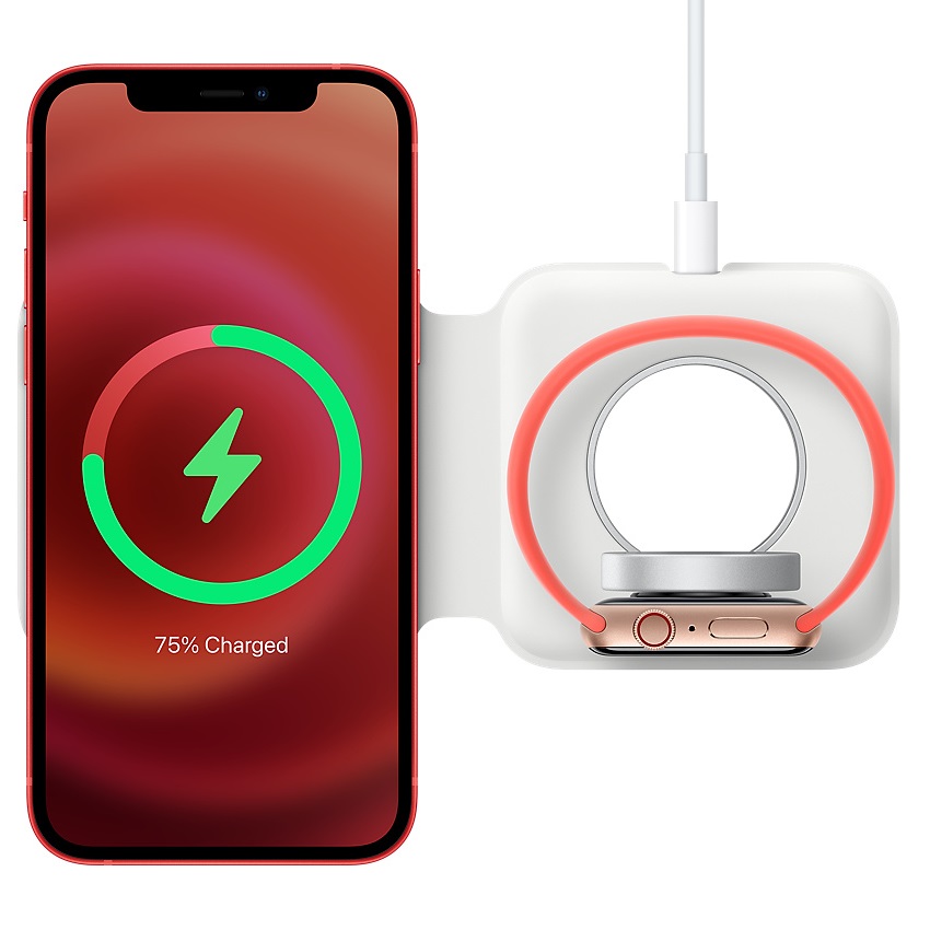 Беспроводная зарядная станция Apple MagSafe Duo Charger (MHXF3ZE/A)