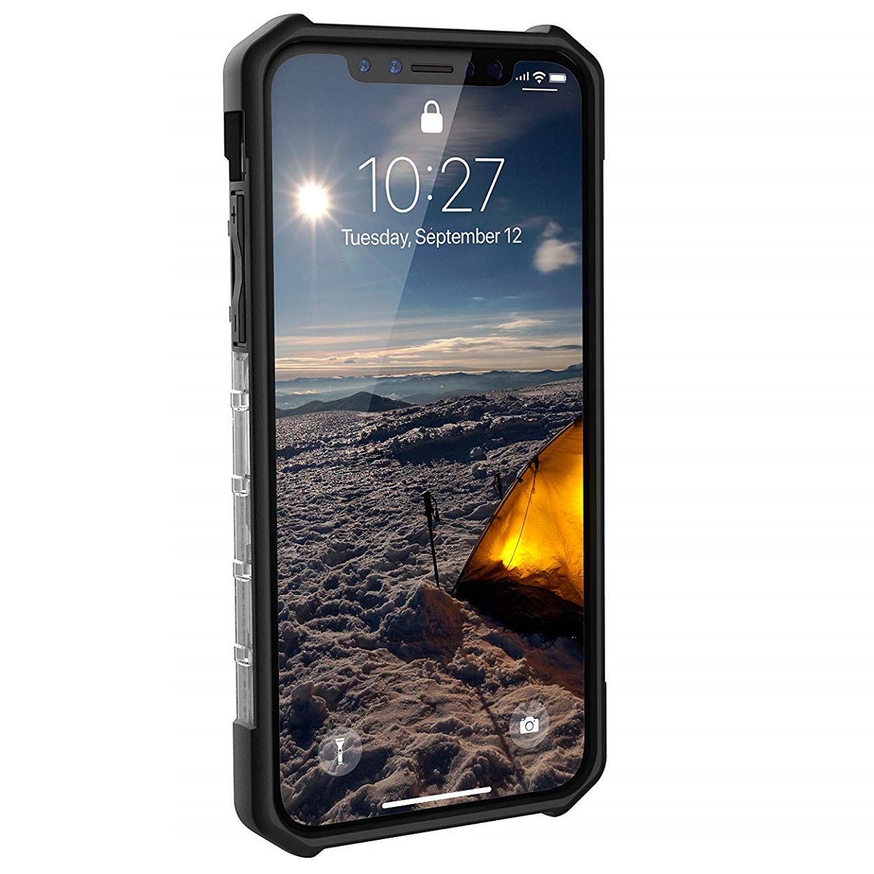 Противоударный защитный чехол UAG Plasma Ice для iPhone X/XS