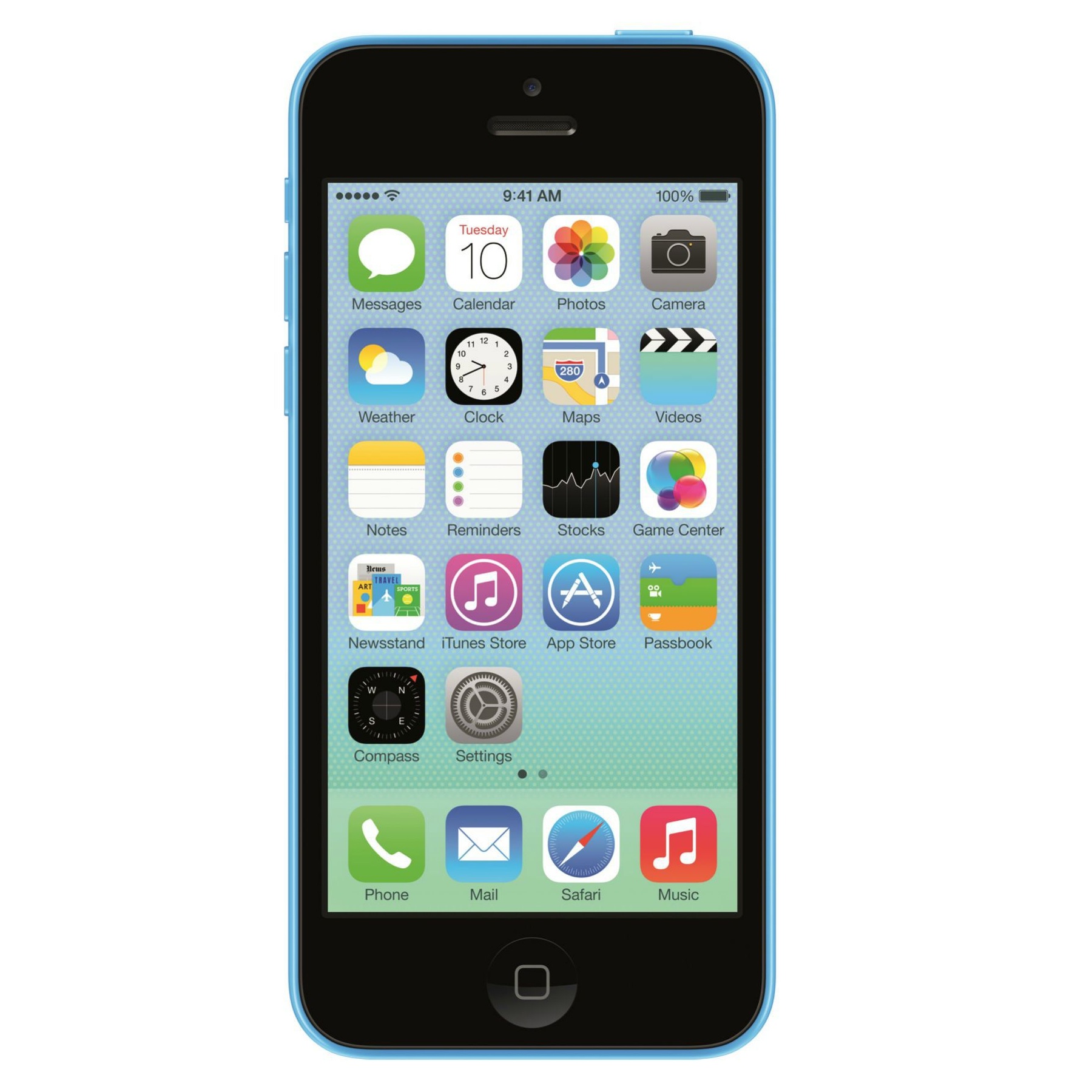 Смартфон Apple iPhone 5C 8Gb Blue (MG902RU/A)