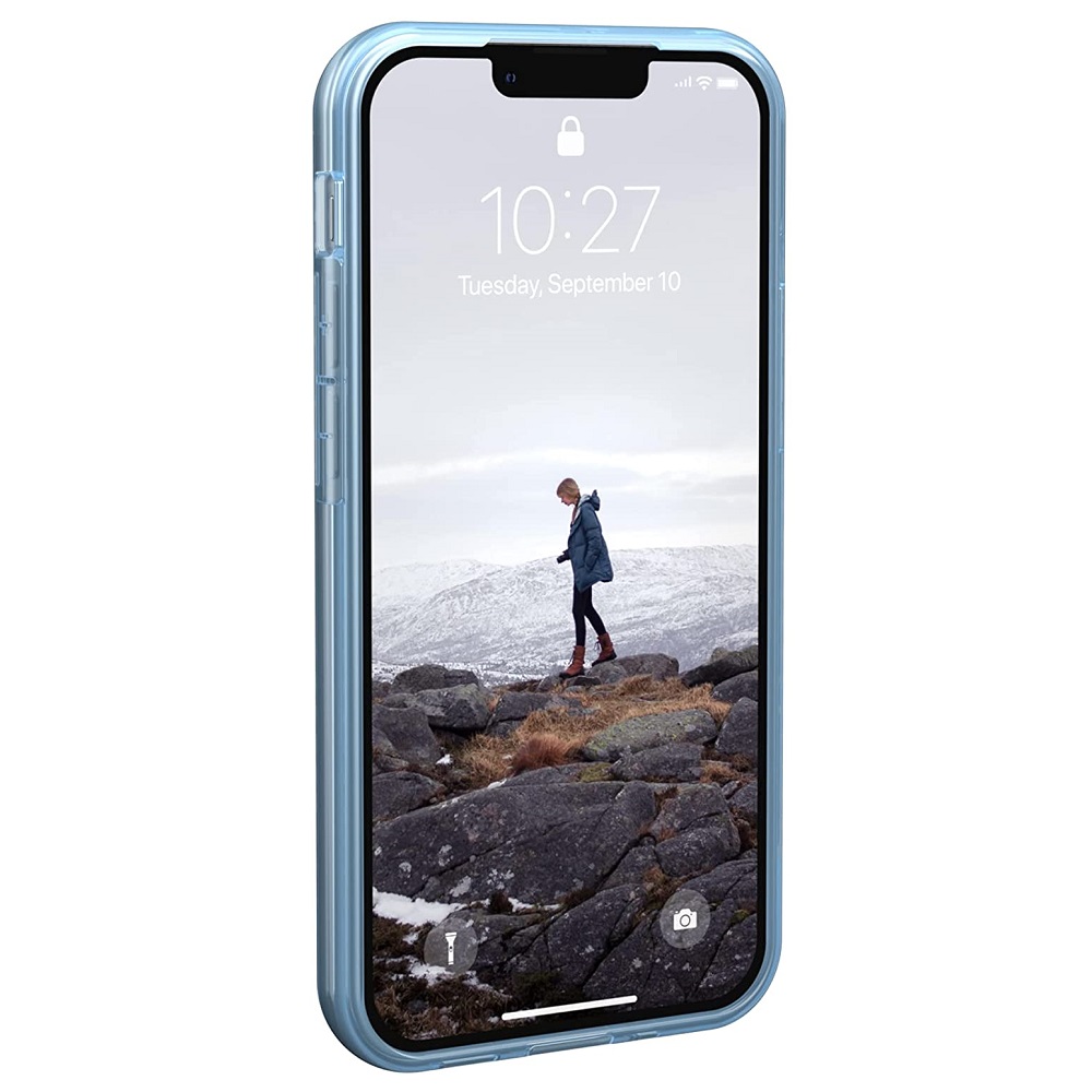 Противоударный защитный чехол UAG [U] Lucent Cerulean для iPhone 13 mini