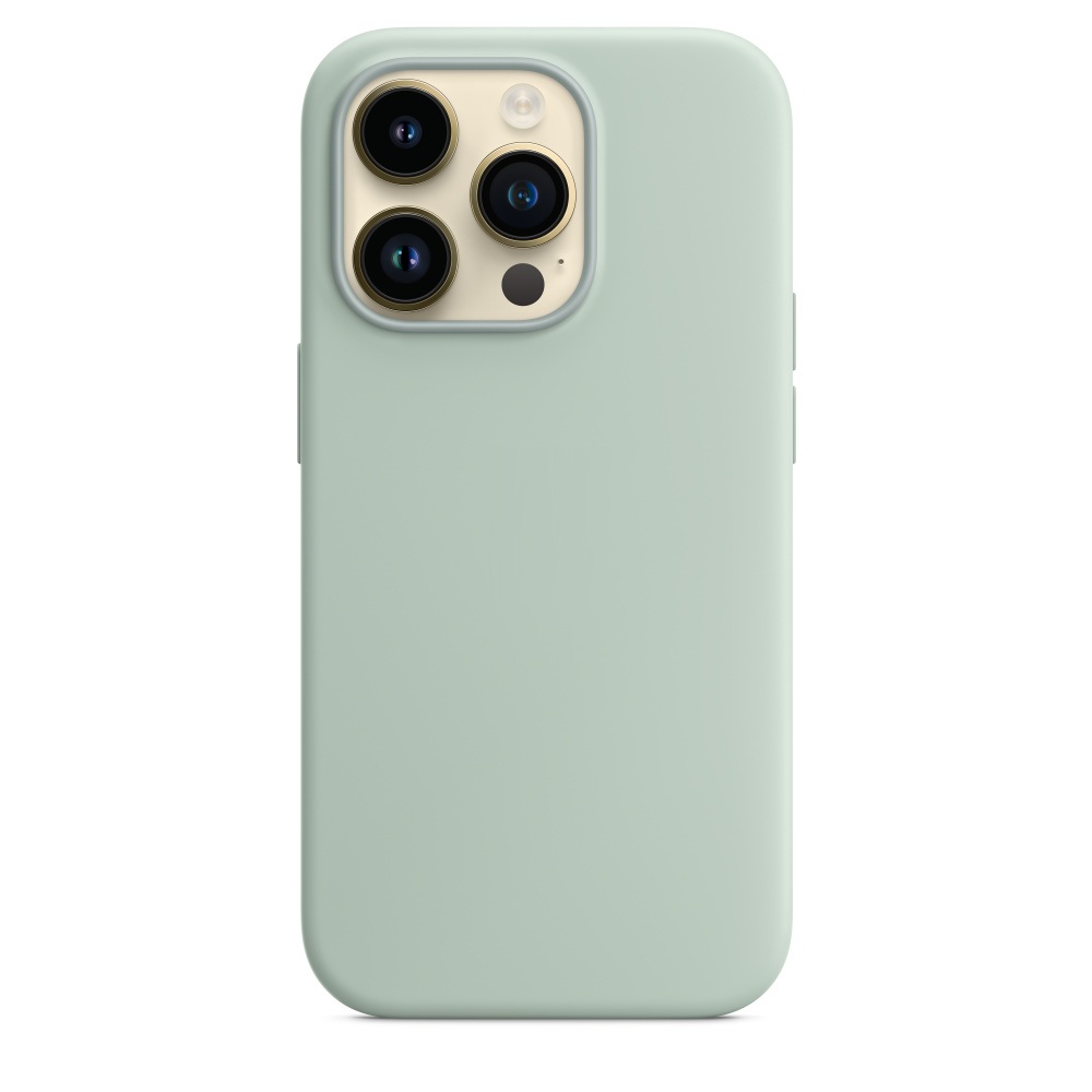 Силиконовый чехол Naturally Silicone Case with MagSafe Succulent для iPhone 14 Pro