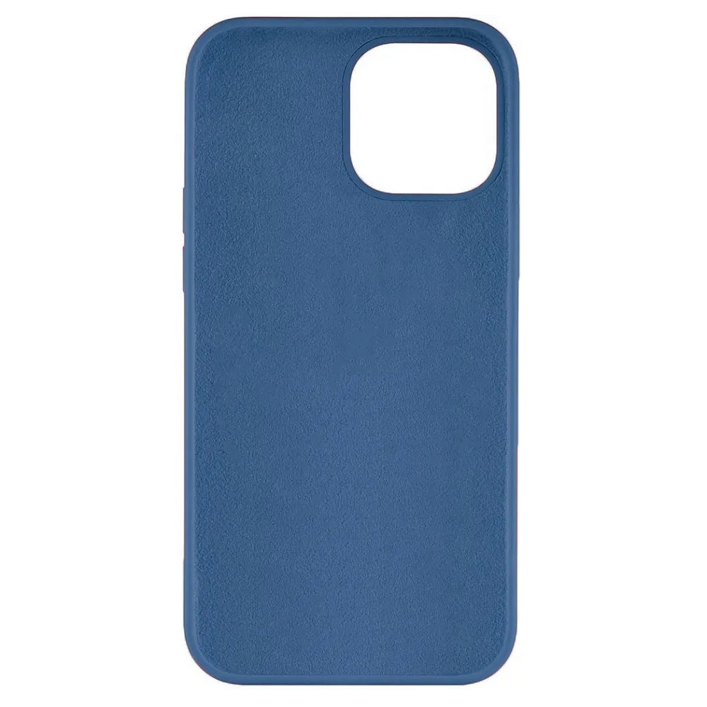 Силиконовый чехол Naturally Silicone Case Blue для iPhone 13 Pro