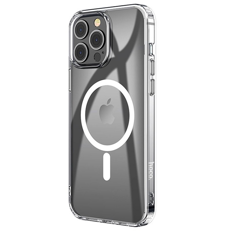 Чехол прозрачный Hoco Clear Case Magsafe для iPhone 14 Pro Max