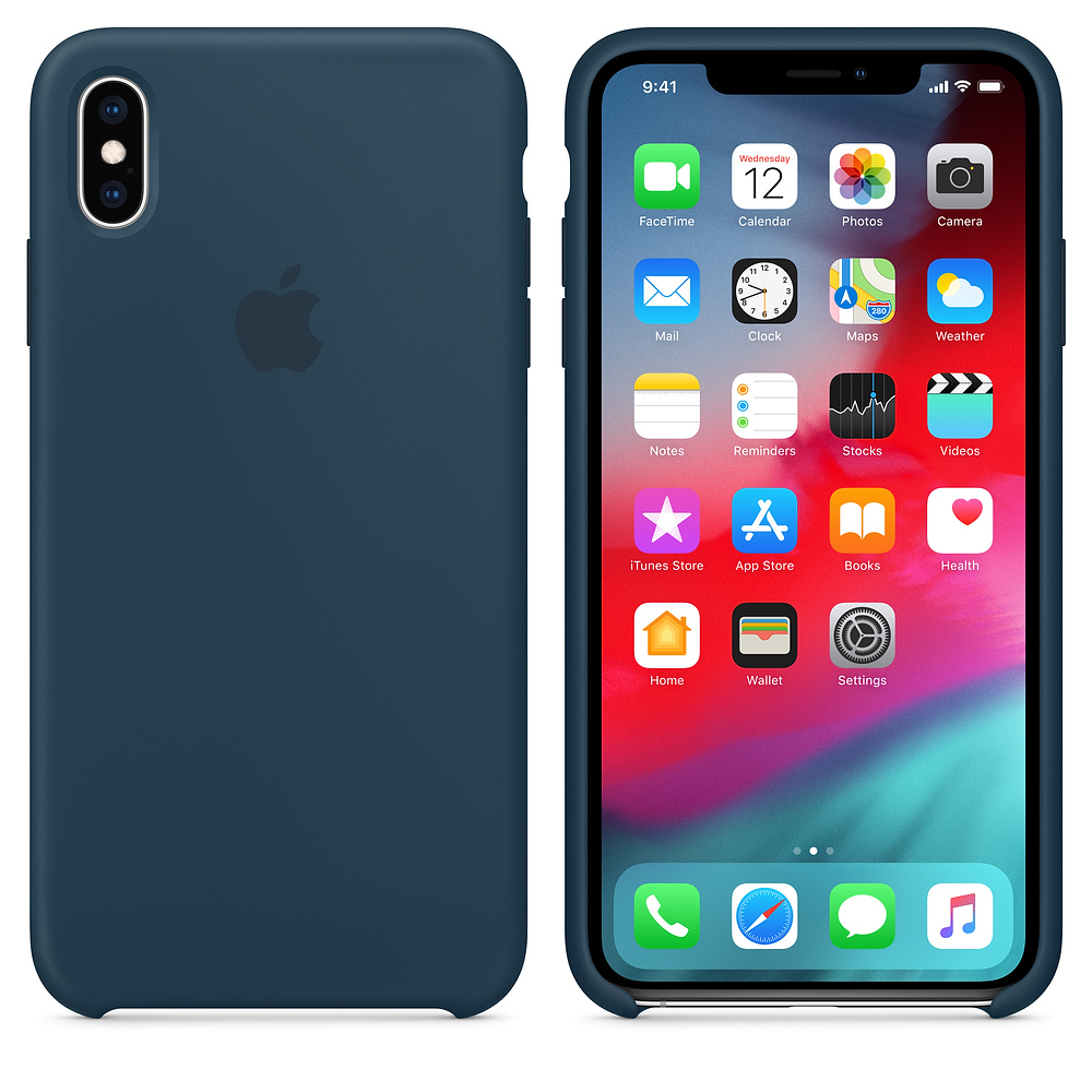 Силиконовый чехол Apple iPhone XS Max Silicone Case - Pacific Green (MUJQ2ZM/A) для iPhone XS Max