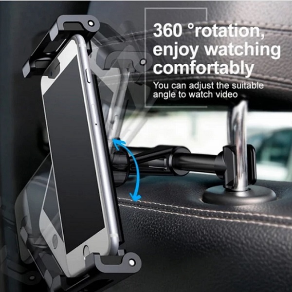 Автомобильный держатель Baseus Back Seat Car Mount Holder на подголовник (SUHZ-01) Black