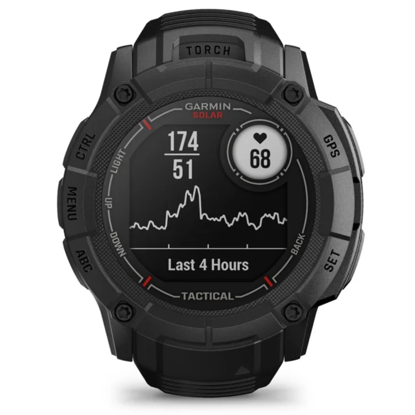 Умные часы Garmin Instinct 2X Solar - Tactical Edition, Black (010-02805-03)