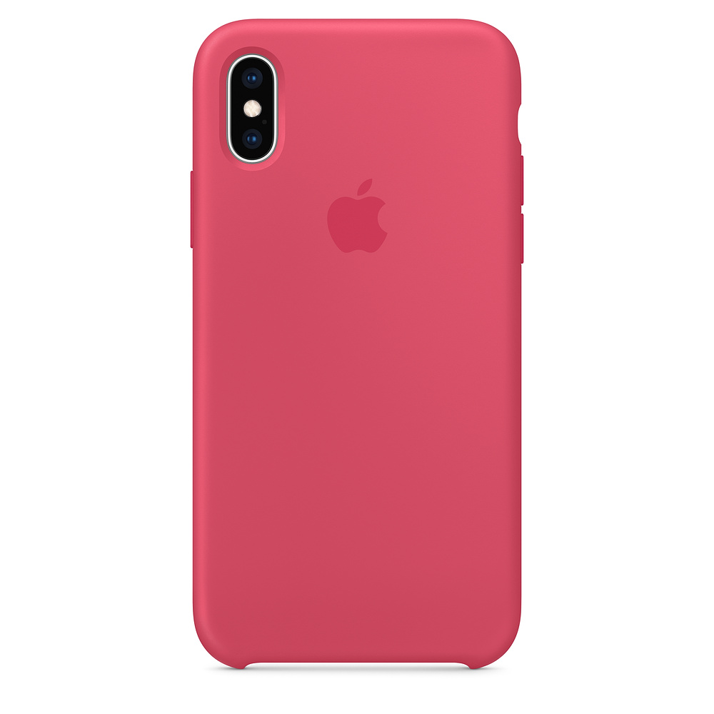 Силиконовый чехол Apple iPhone XS Silicone Case - Hibiscus (MUJT2ZM/A) для iPhone XS