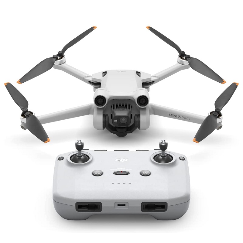 Квадрокоптер DJI Mini 3 Pro, серый