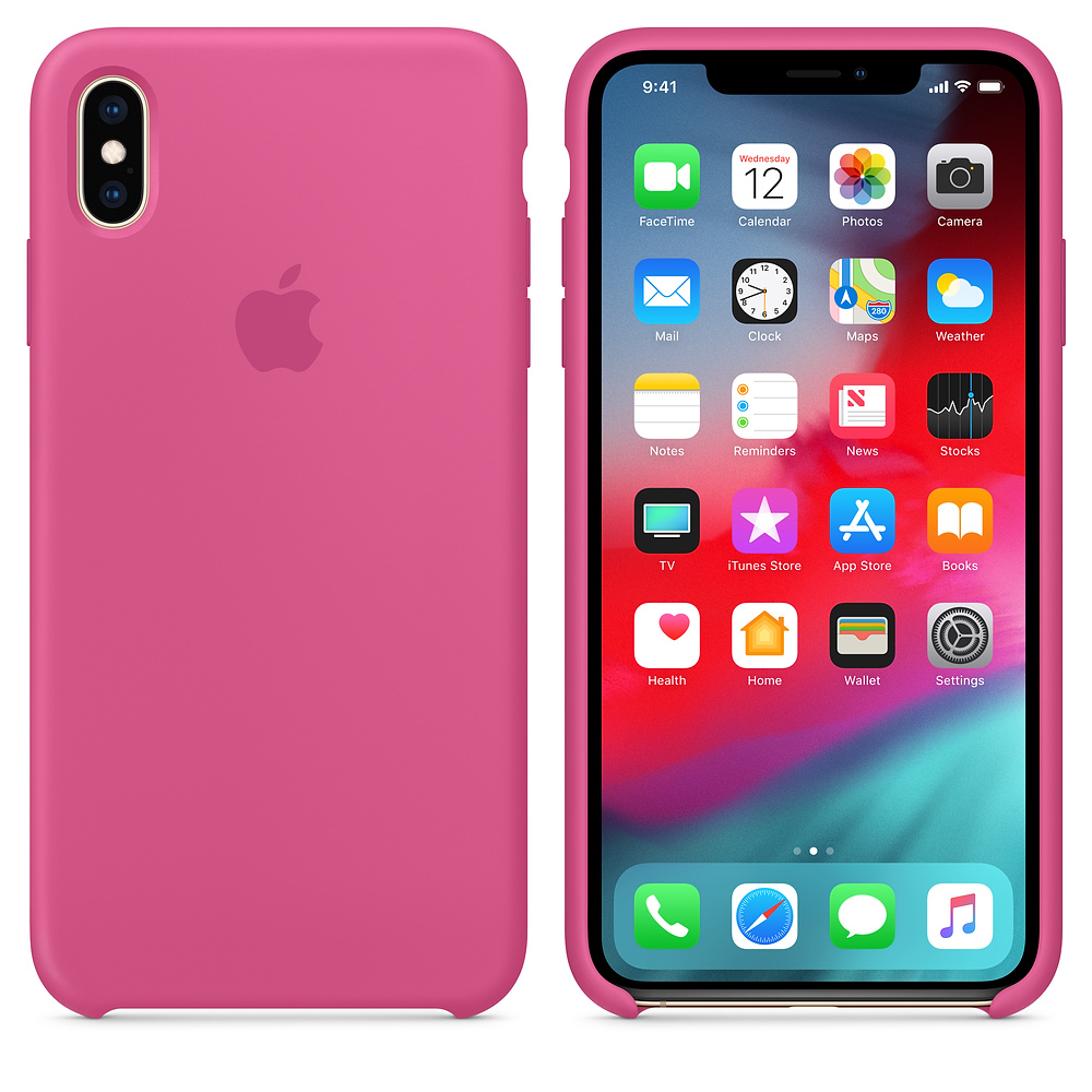 Силиконовый чехол Apple iPhone XS Max Silicone Case - Dragon Fruit (MW972ZM/A) для iPhone XS Max