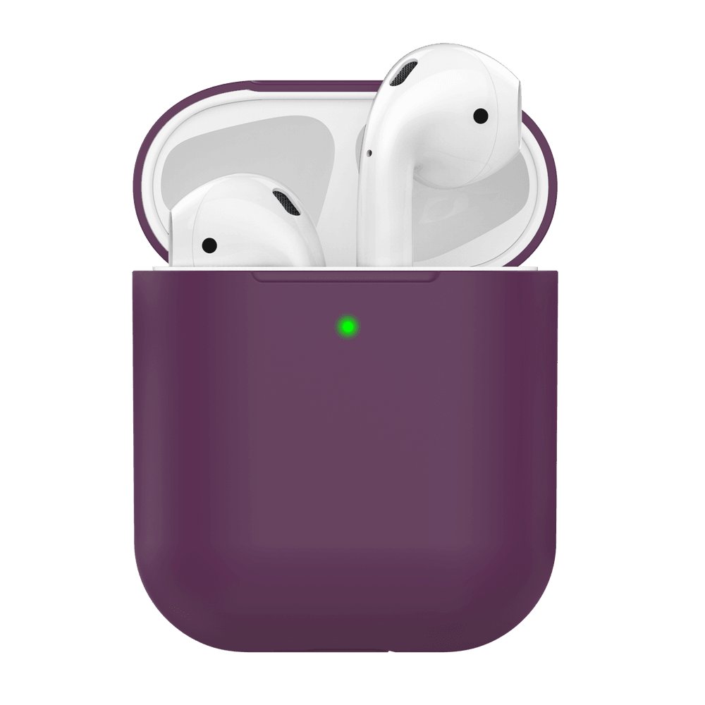 Силиконовый чехол Deppa Ultra Slim Lilac для AirPods (47041)