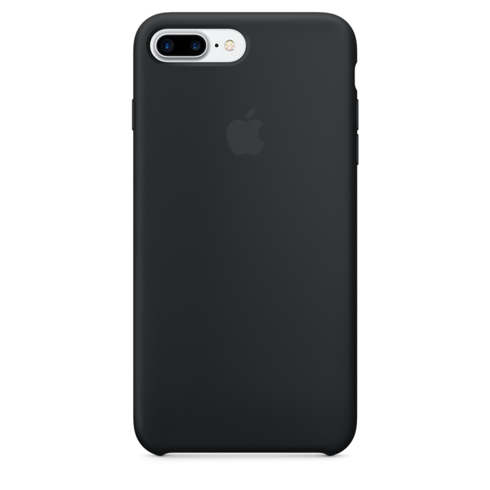 Силиконовый чехол Apple iPhone 7 Plus Silicone Case Black (MMQR2ZM/A) для iPhone 7 Plus/iPhone 8 Plus