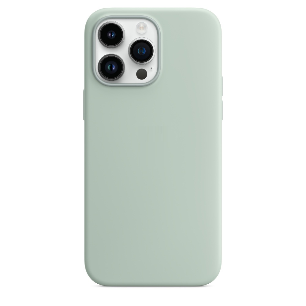 Силиконовый чехол Naturally Silicone Case with MagSafe Succulent для iPhone 14 Pro Max