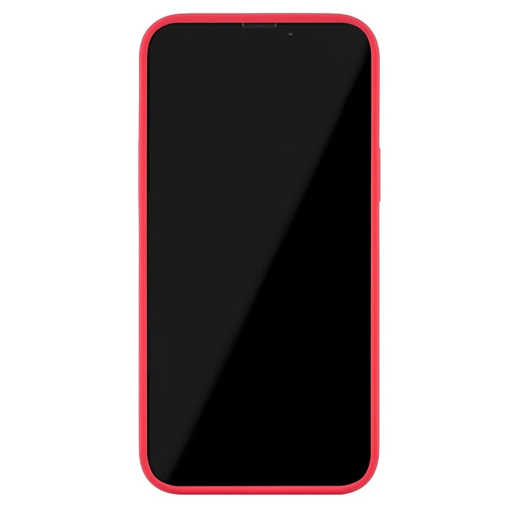 Силиконовый чехол Naturally Silicone Case Red для iPhone 13 Pro