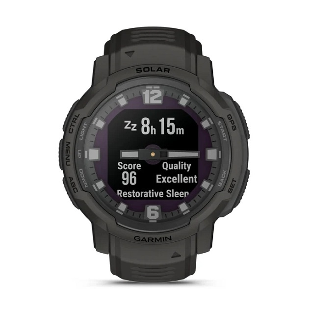 Умные часы Garmin Instinct Crossover Solar Graphite (010-02730-01)