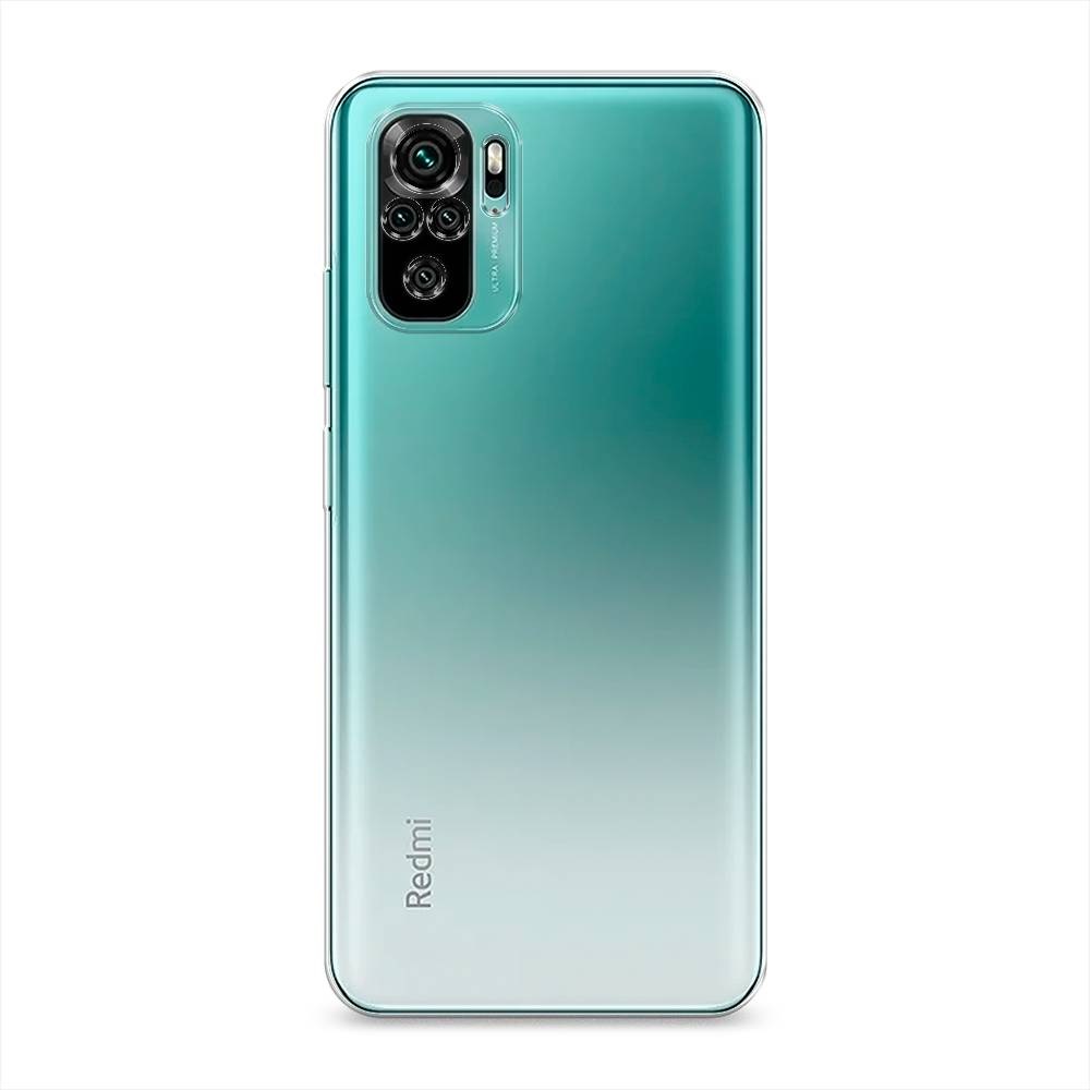 Силиконовый чехол прозрачный для Xiaomi Redmi Note 10S