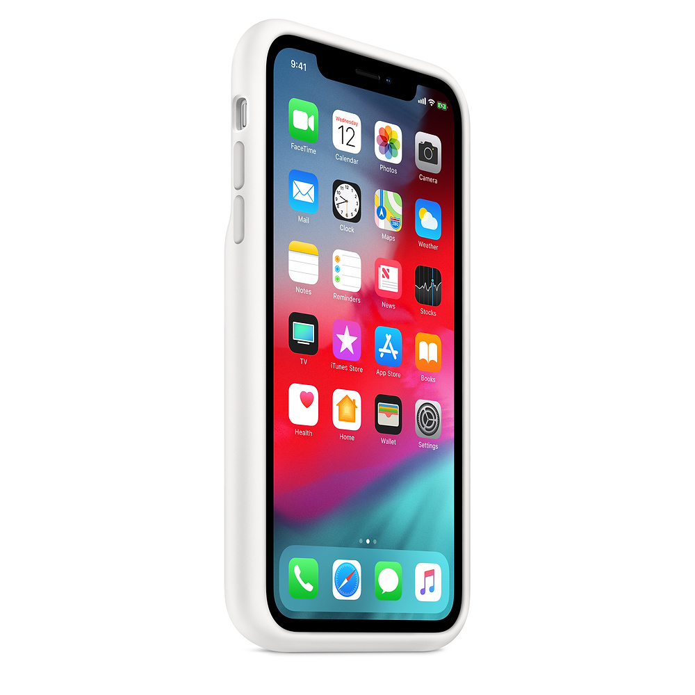 Силиконовый чехол-аккумулятор Apple iPhone XR Smart Battery Case White (MU7N2ZM/A) для iPhone XR