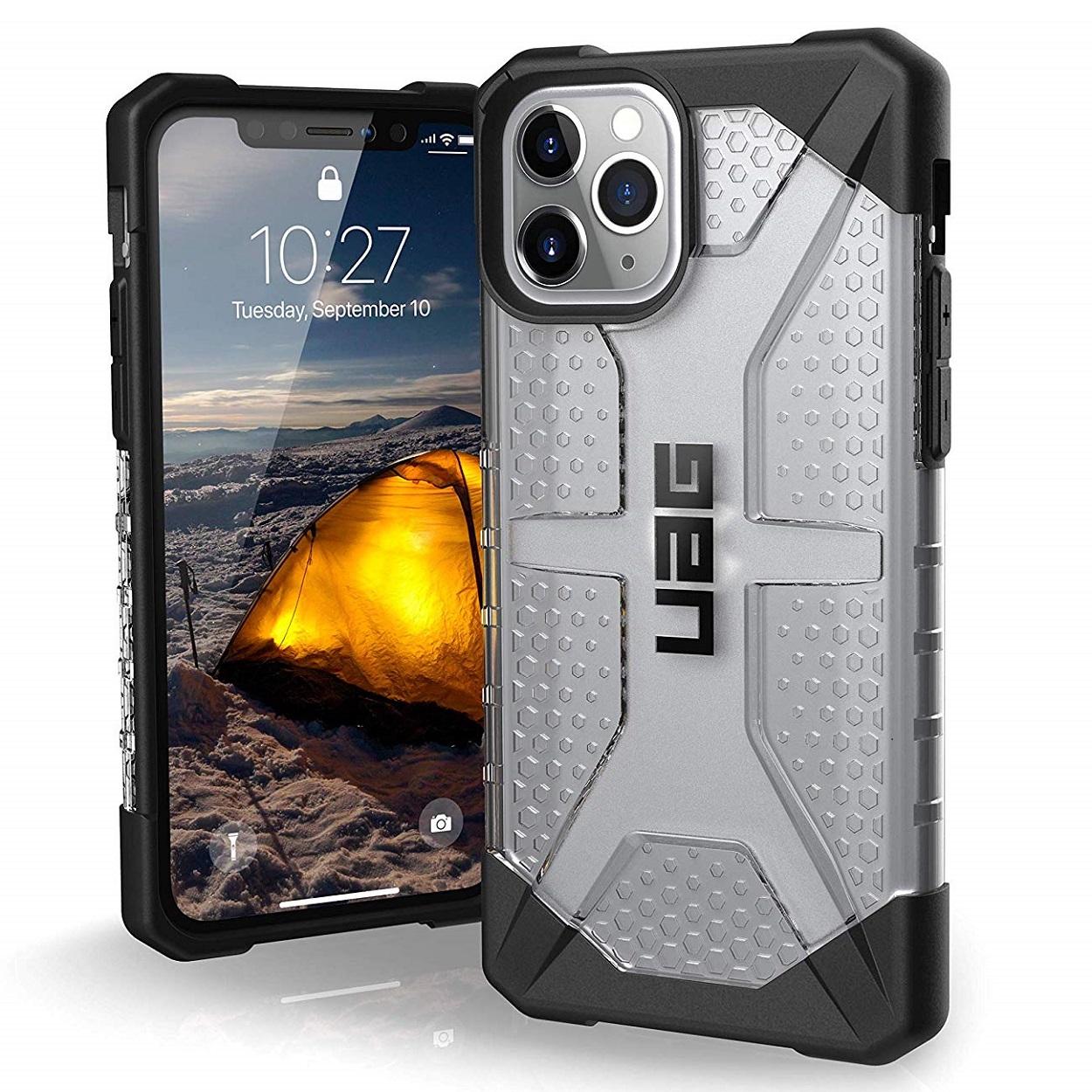 Противоударный защитный чехол UAG Plasma Ice для iPhone 11 Pro