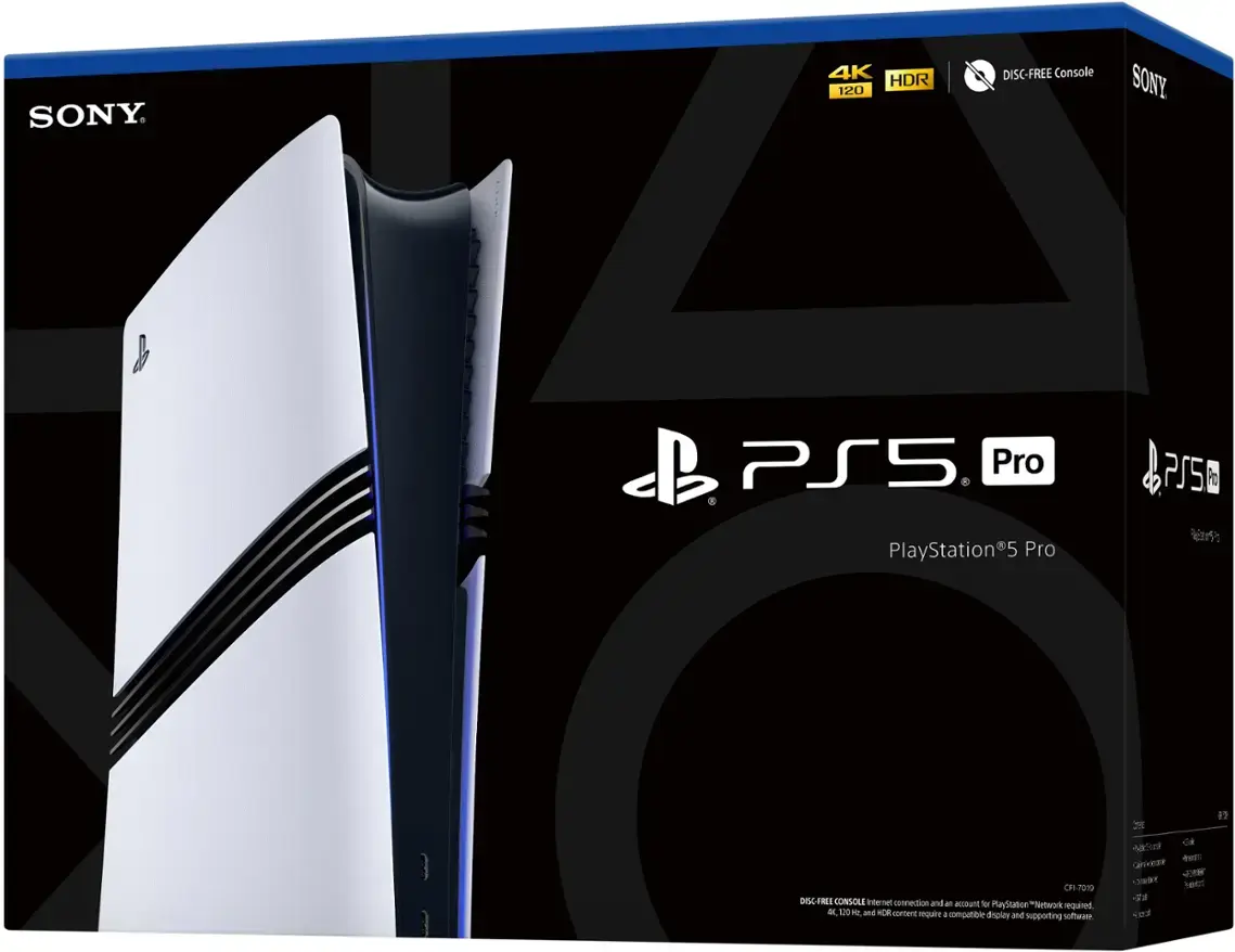 Игровая приставка Sony PlayStation 5 Pro Digital Edition 2TB (без привода Blu-Ray)