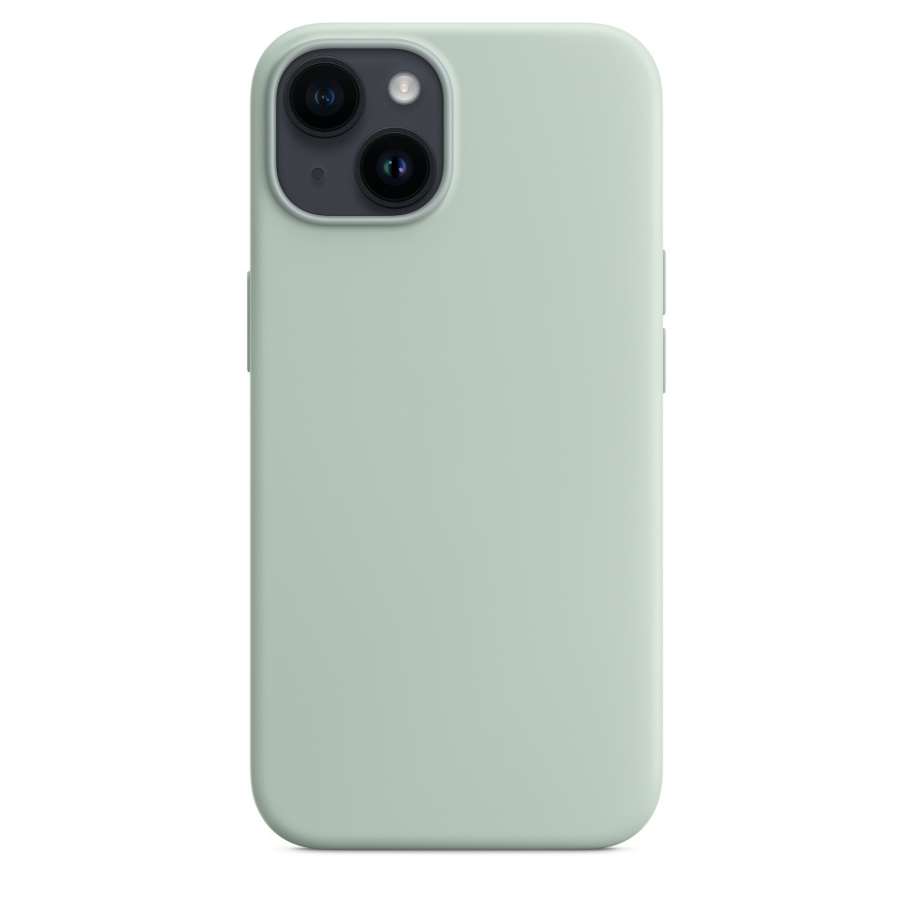 Силиконовый чехол Naturally Silicone Case with MagSafe Succulent для iPhone 14