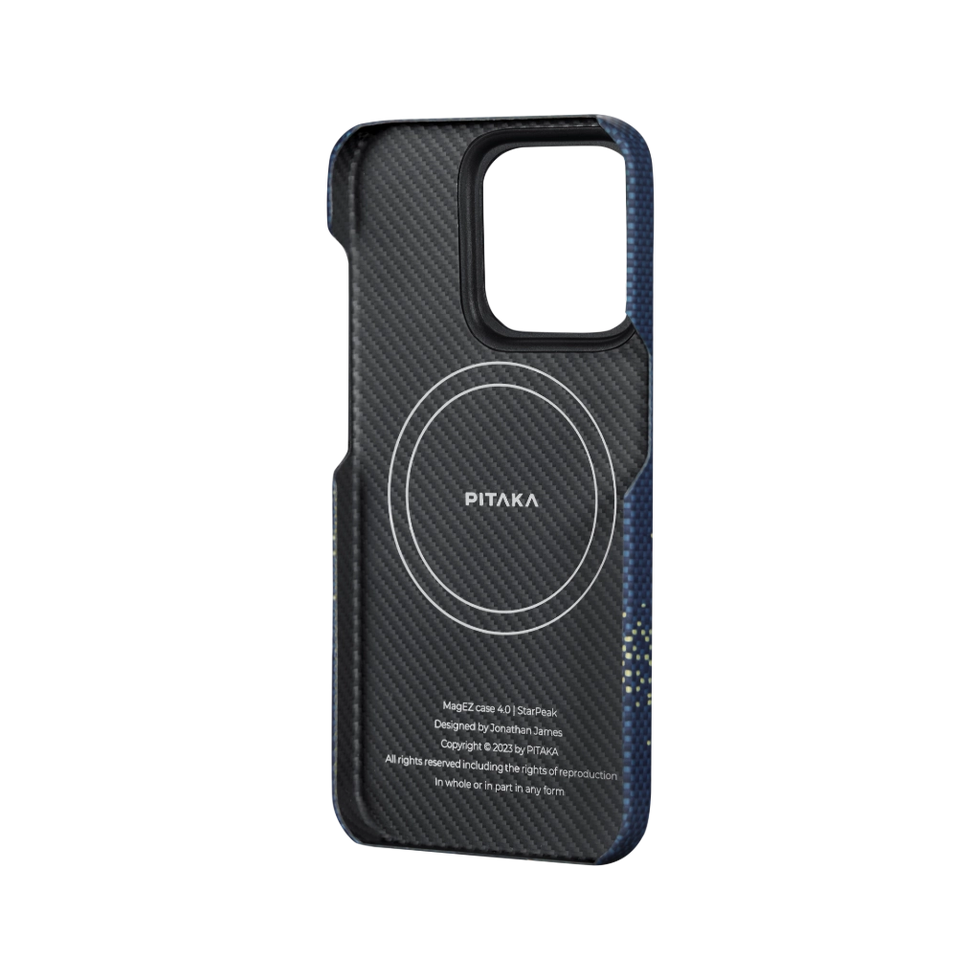 Чехол Pitaka StarPeak MagEZ Case 4 для iPhone 15 Pro (6.1) Milky Way Galaxy