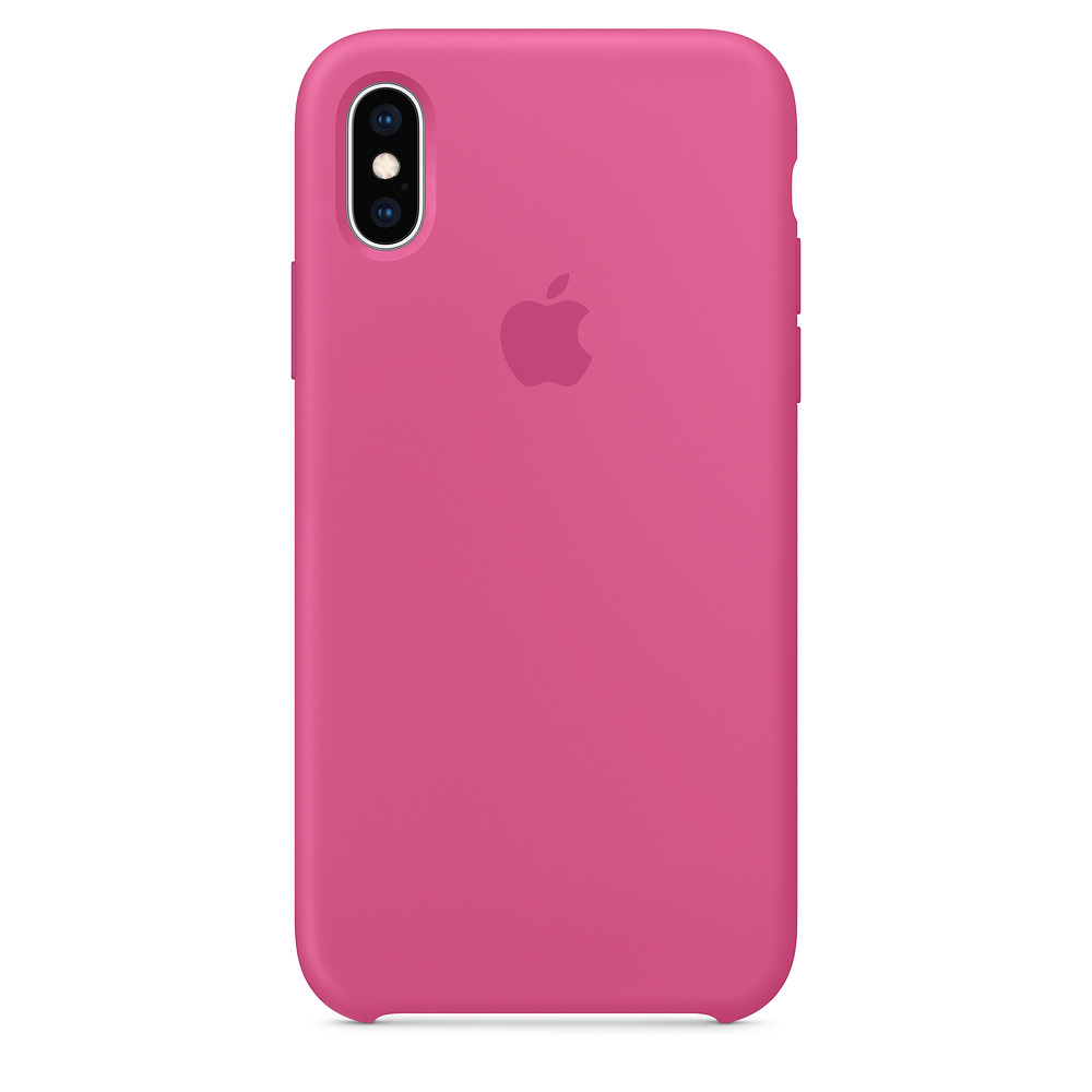 Силиконовый чехол Apple iPhone XS Silicone Case - Dragon Fruit (MW9A2ZM/A) для iPhone XS