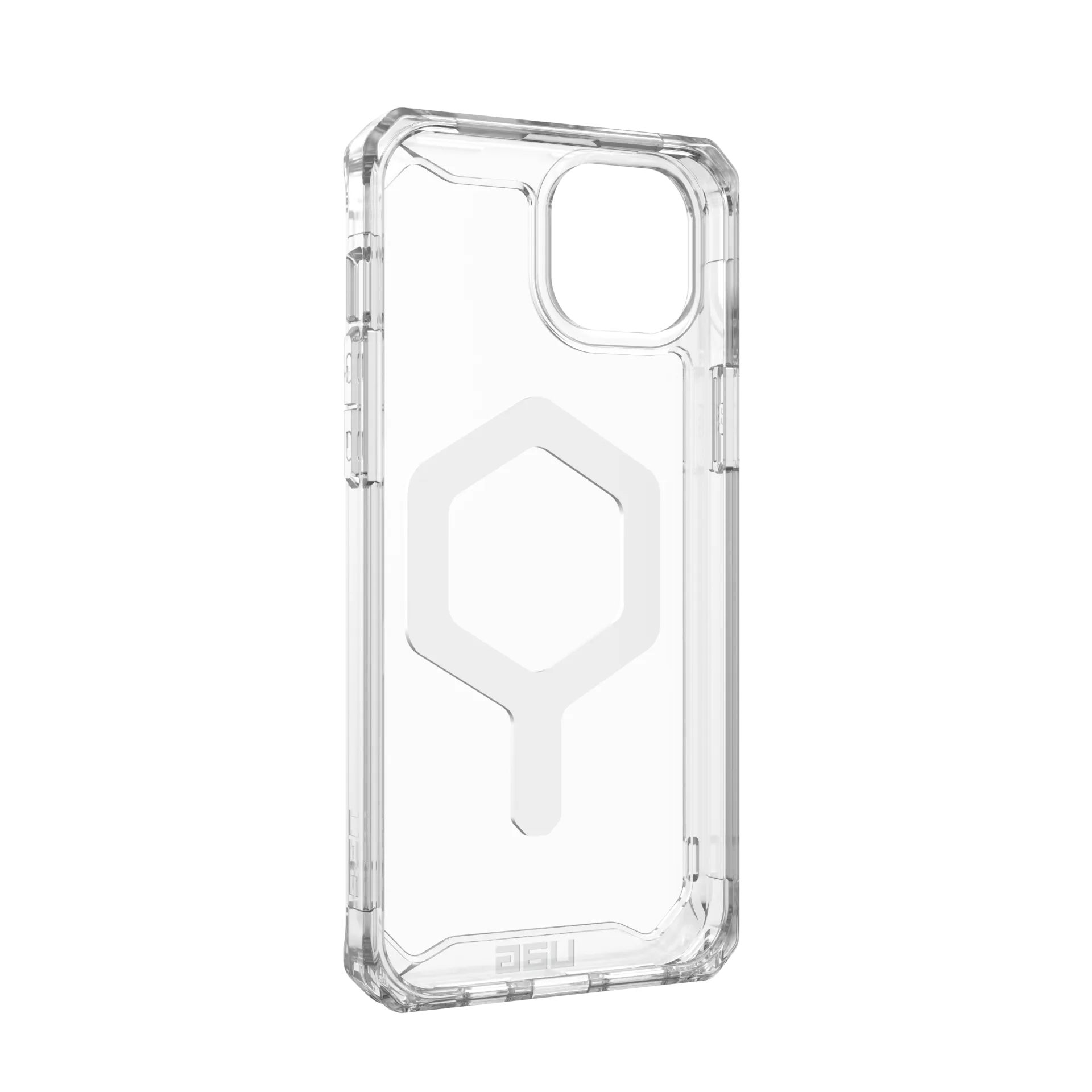 Противоударный защитный чехол UAG Plyo MagSafe для iPhone 15 Plus (6.7) Ice/White