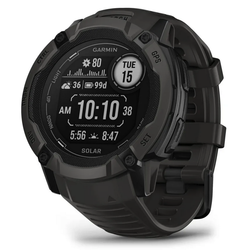 Умные часы Garmin Instinct 2X Solar Graphite (010-02805-00)