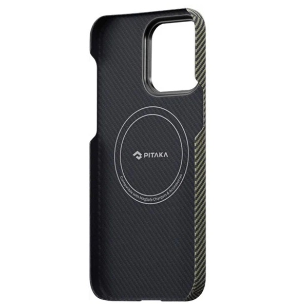 Чехол Pitaka MagEZ Case 3 для iPhone 14 Pro Max (6.7), Overture, кевлар (арамид)