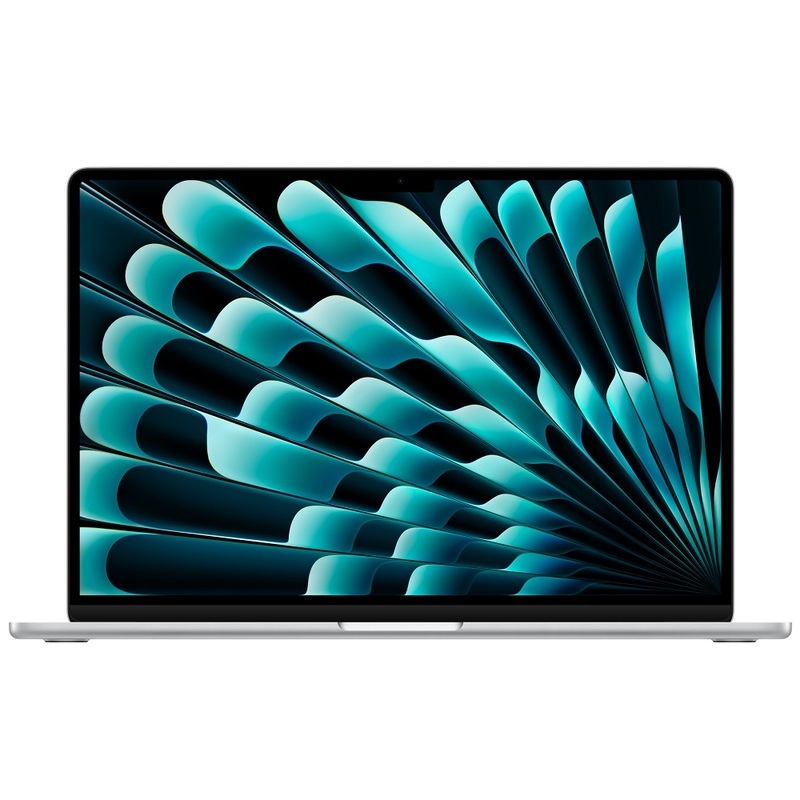 15.3 Ноутбук Apple MacBook Air 15 2023 2880x1864, Apple M2, RAM 8 ГБ, SSD 256 ГБ, Apple graphics 10-core, macOS, MQKR3RU/A, silver, русская раскладка