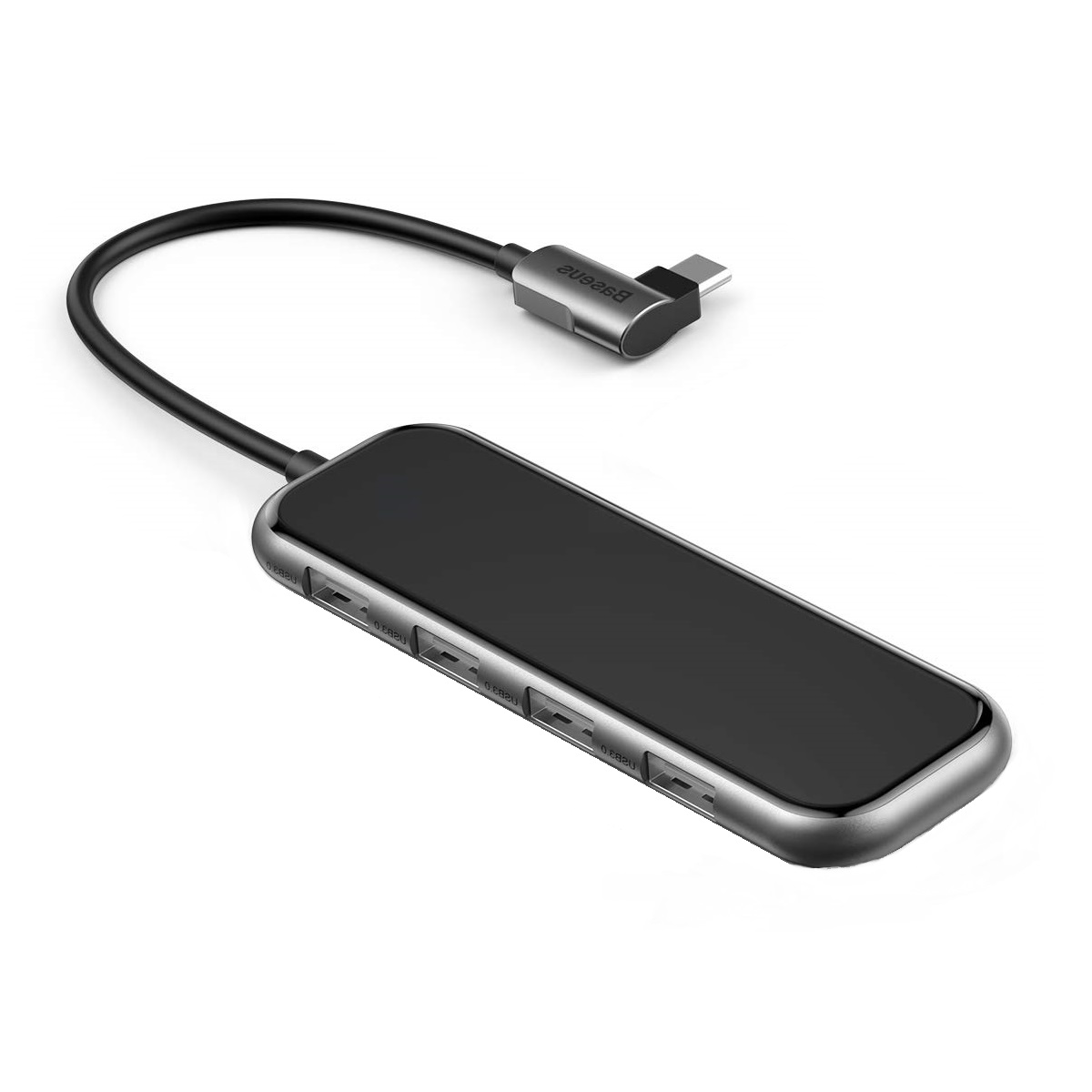 USB-концентратор Baseus Multi-functional HUB Type-C to USB3.0x4/ Type-C (CAHUB-EZ0G) для Macbook