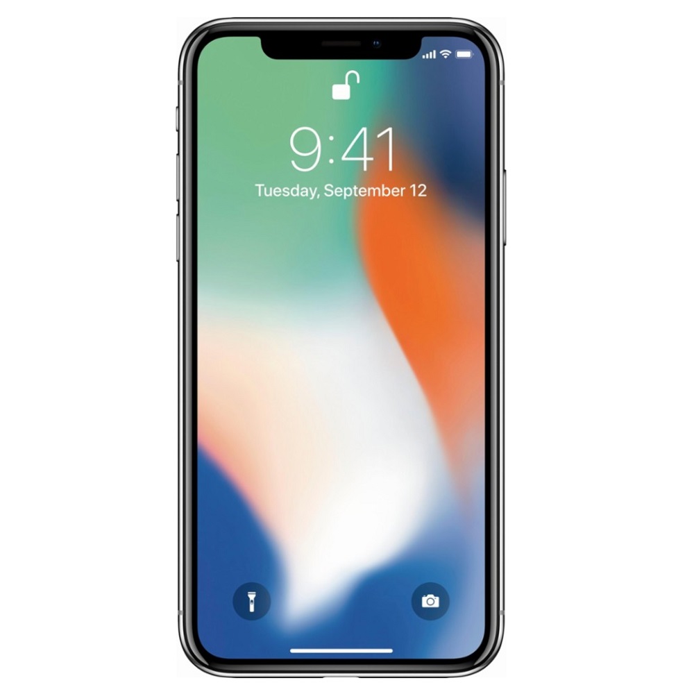 Смартфон Apple iPhone X 256Gb Silver (MQAG2RU/A)