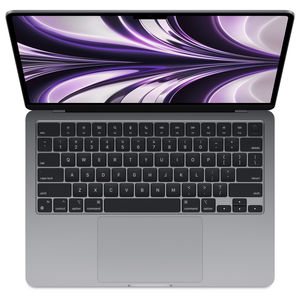 13.6 Ноутбук Apple MacBook Air 13 2022 (2560x1664, Apple M2, RAM 8 ГБ, SSD 256 ГБ, Apple graphics 8-core), Space Gray (MLXW3)