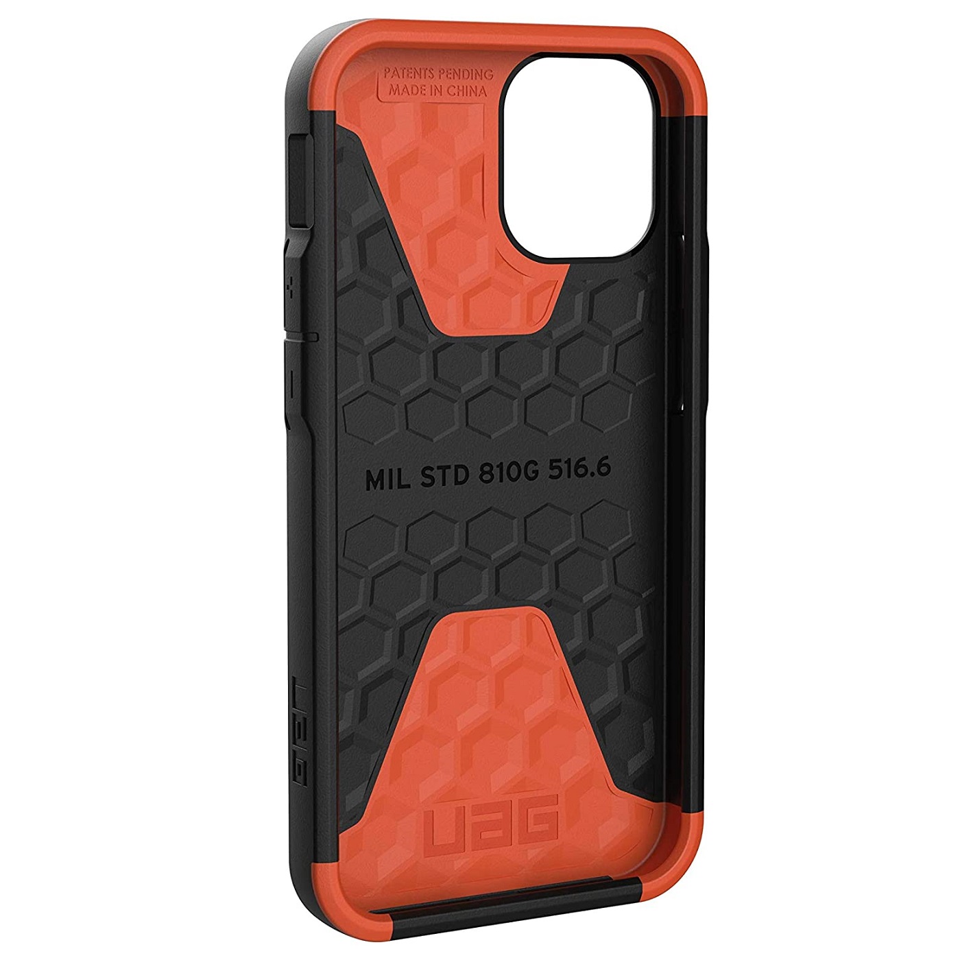 Противоударный защитный чехол UAG Civilian Black для iPhone 12 mini