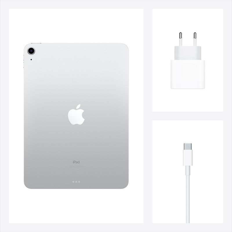 Планшет Apple iPad Air (2020) 256Gb Wi-Fi Silver (MYFW2RU/A)