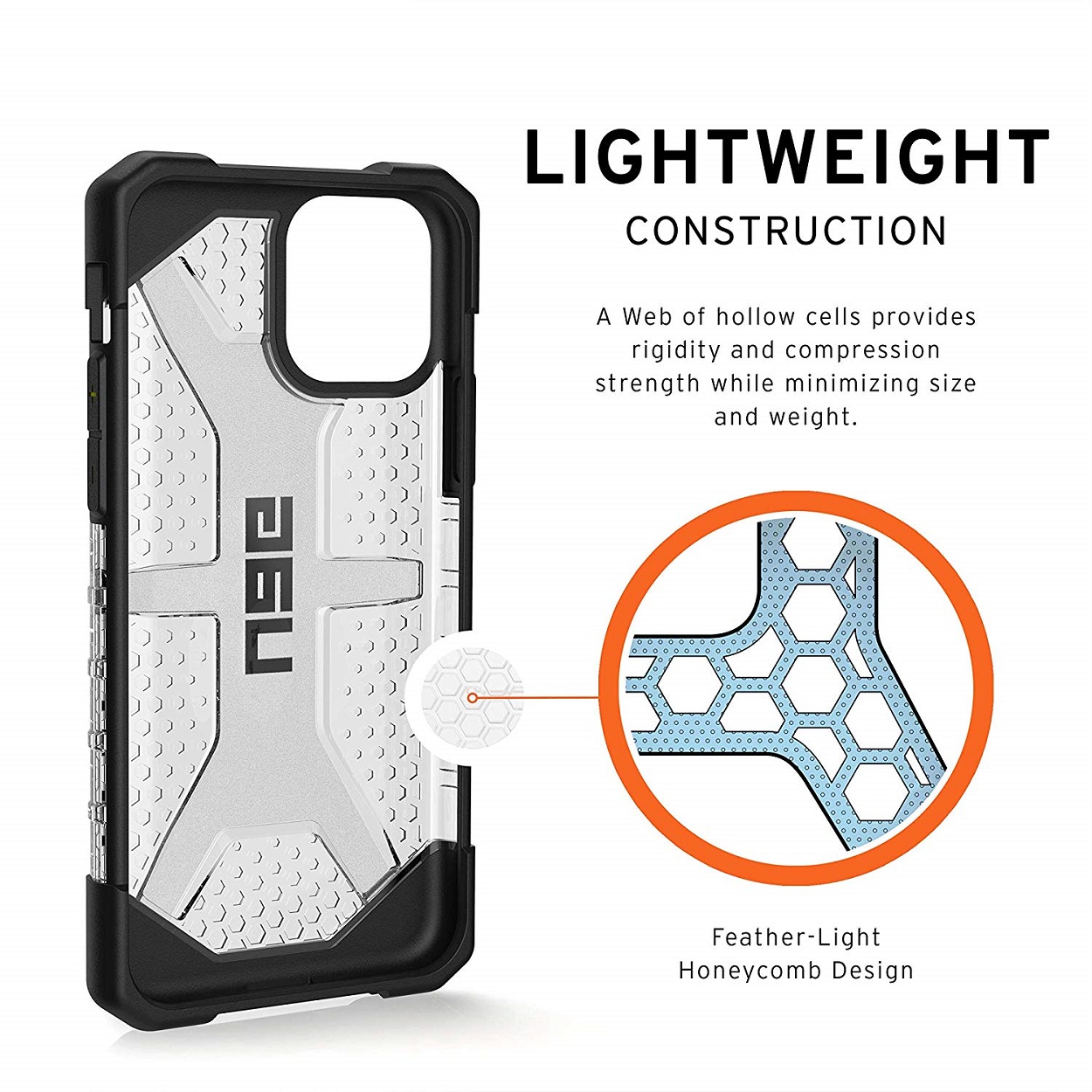 Противоударный защитный чехол UAG Plasma Ice для iPhone 11 Pro