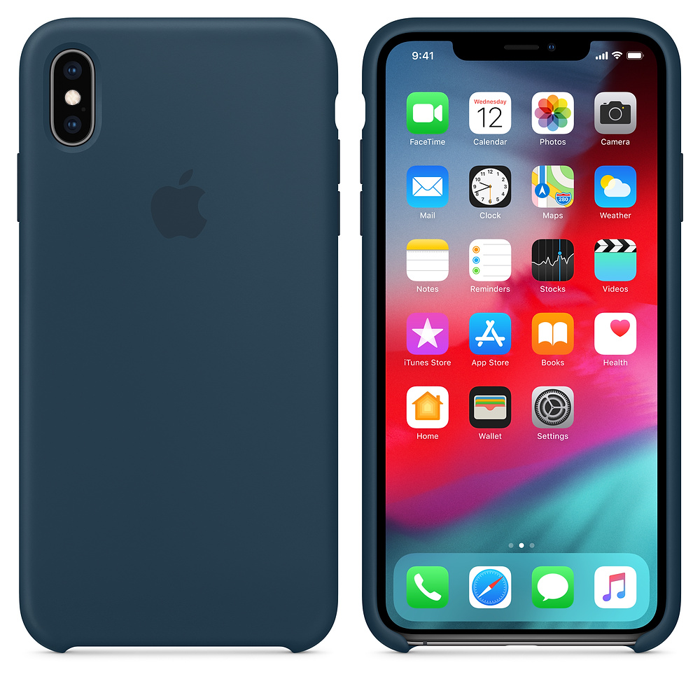 Силиконовый чехол Apple iPhone XS Max Silicone Case - Pacific Green (MUJQ2ZM/A) для iPhone XS Max