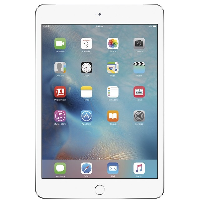 Планшет Apple iPad Mini 4 128GB Wi-Fi Silver (MK9P2RU/A)