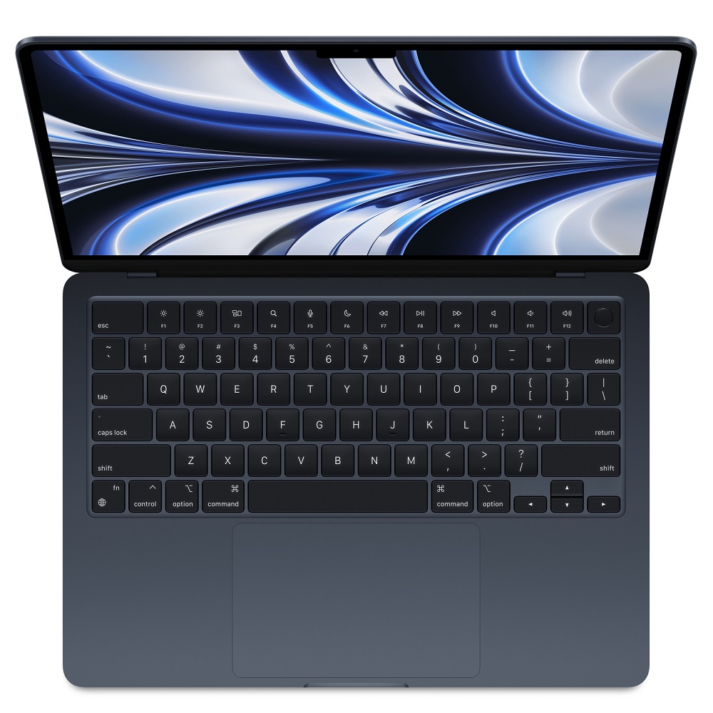 13.6 Ноутбук Apple MacBook Air 13 2022 (2560x1664, Apple M2, RAM 16 ГБ, SSD 512 ГБ, Apple graphics 10-core), Midnight (Z160000KZ)