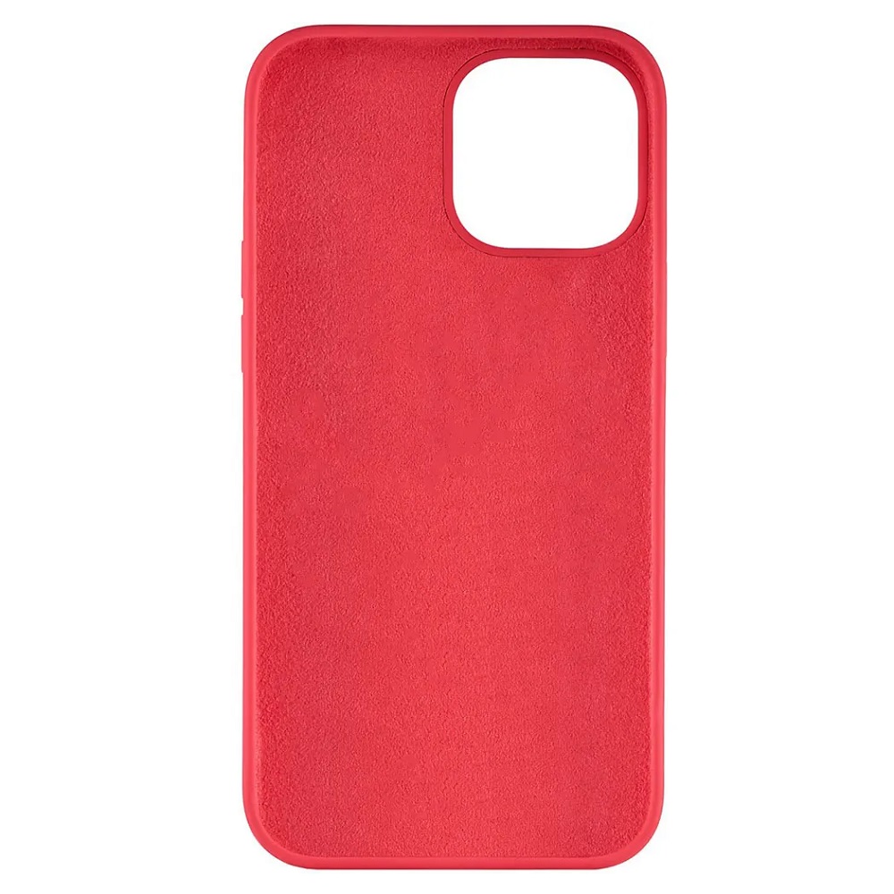 Силиконовый чехол Naturally Silicone Case Red для iPhone 13 Pro