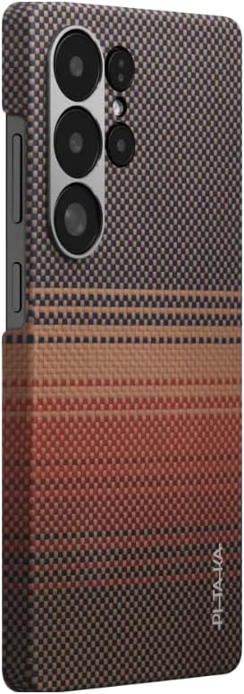 Чехол Pitaka Tactile Woven Case Sunset для Samsung S25 Ultra