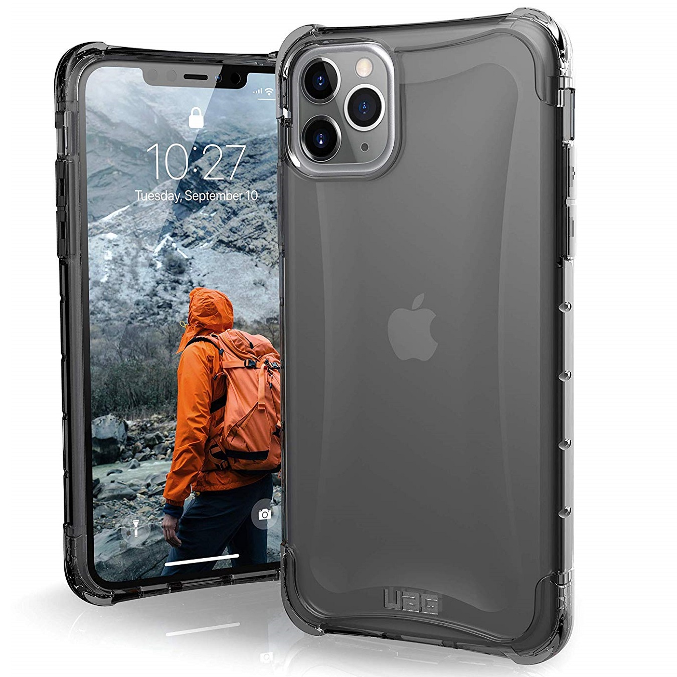 Противоударный защитный чехол UAG Plyo Ash для iPhone 11 Pro Max