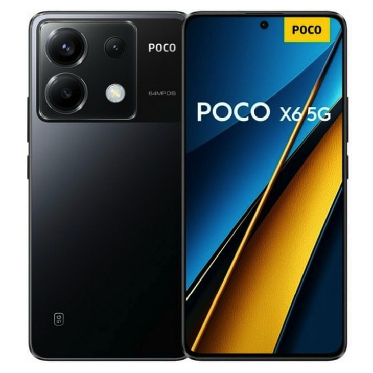 Смартфон Xiaomi POCO X6 5G 12/256 ГБ Global, Dual nano SIM, черный