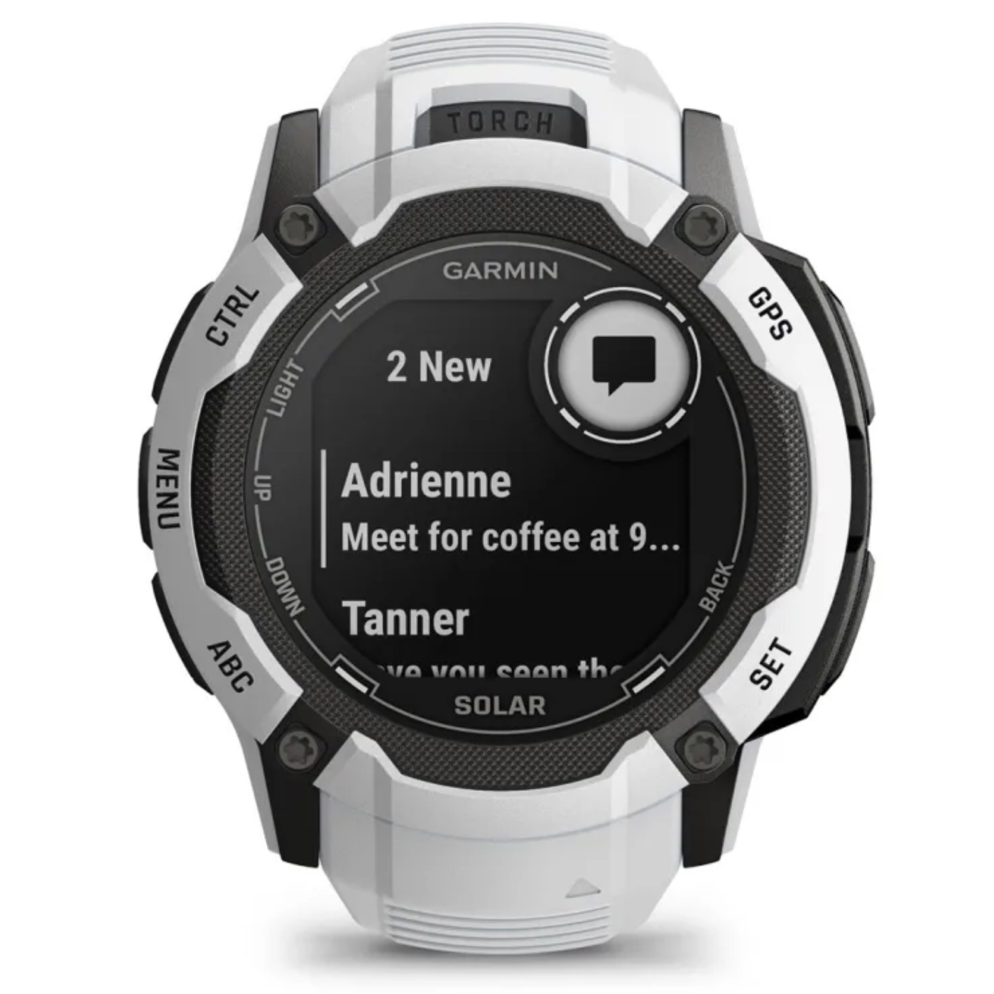 Умные часы Garmin Instinct 2X Solar Whitestone (010-02805-04)